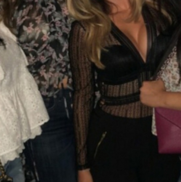 Long Sleeves Lace Bodysuit - Picture 7 of 9